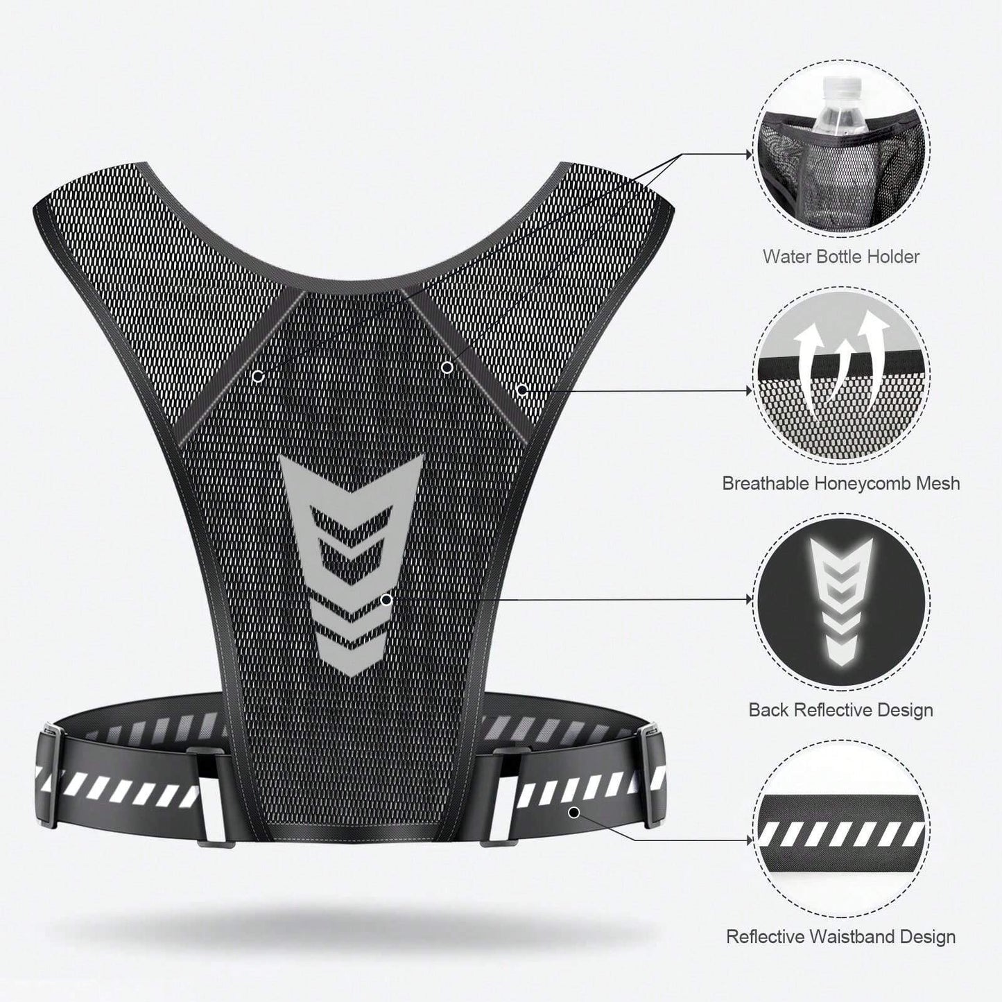 FlashFit - Safety-Reflective Running Vest
