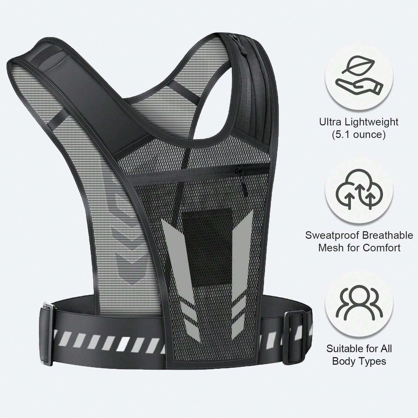 FlashFit - Safety-Reflective Running Vest