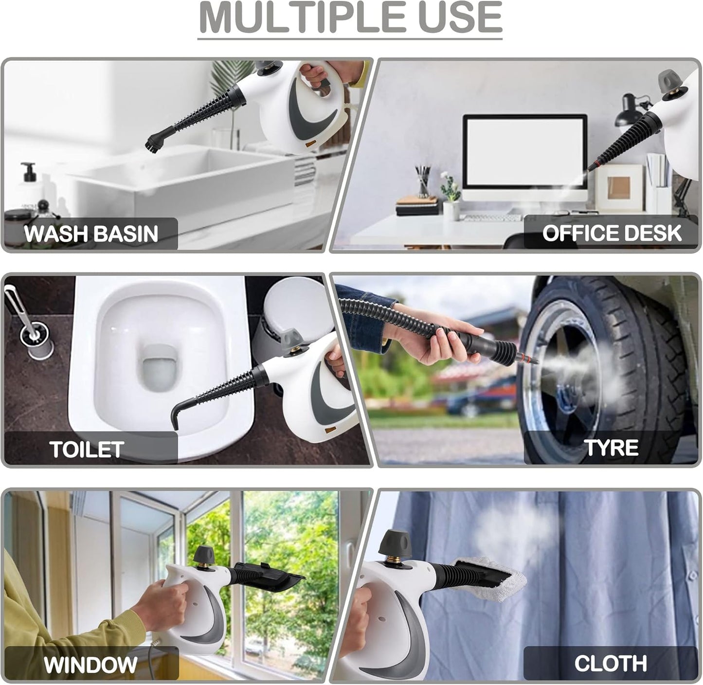 MistJet - High Pressure Steam Cleaner