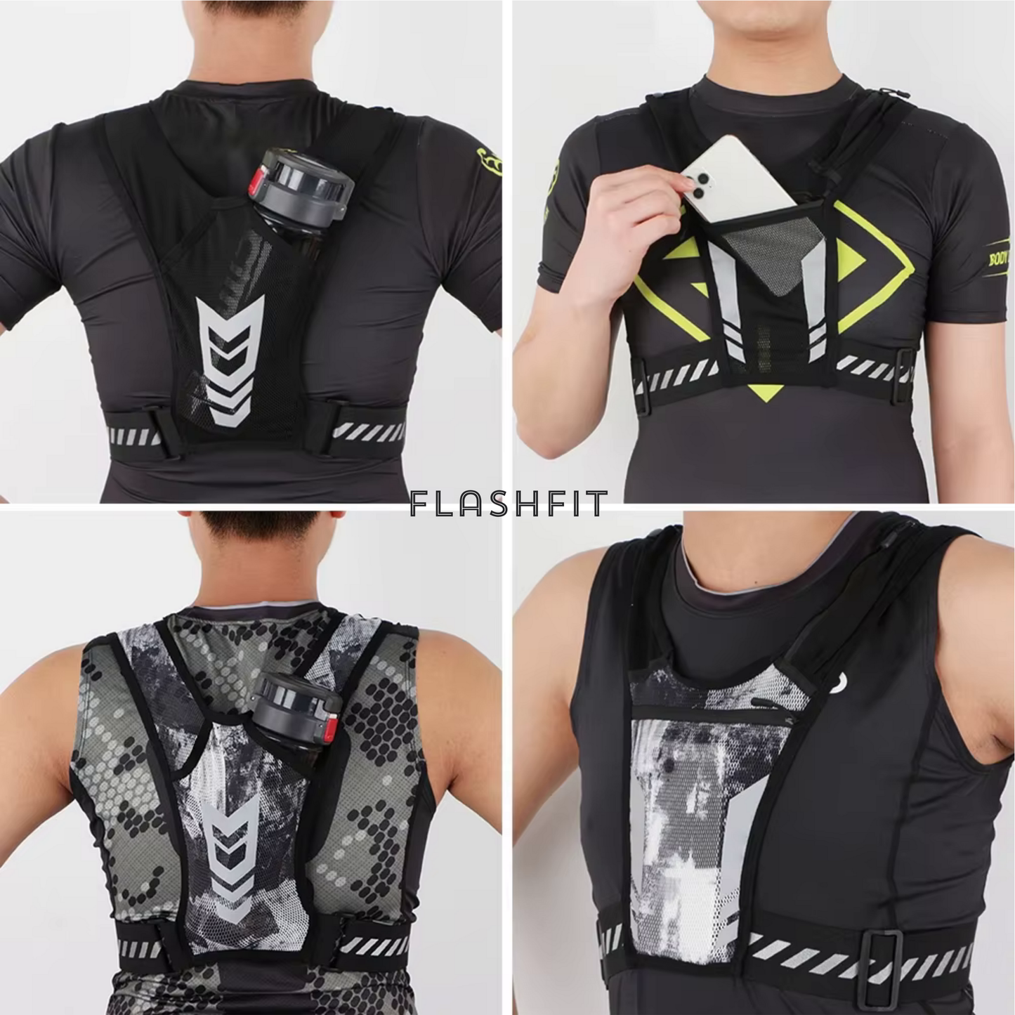 FlashFit - Safety-Reflective Running Vest