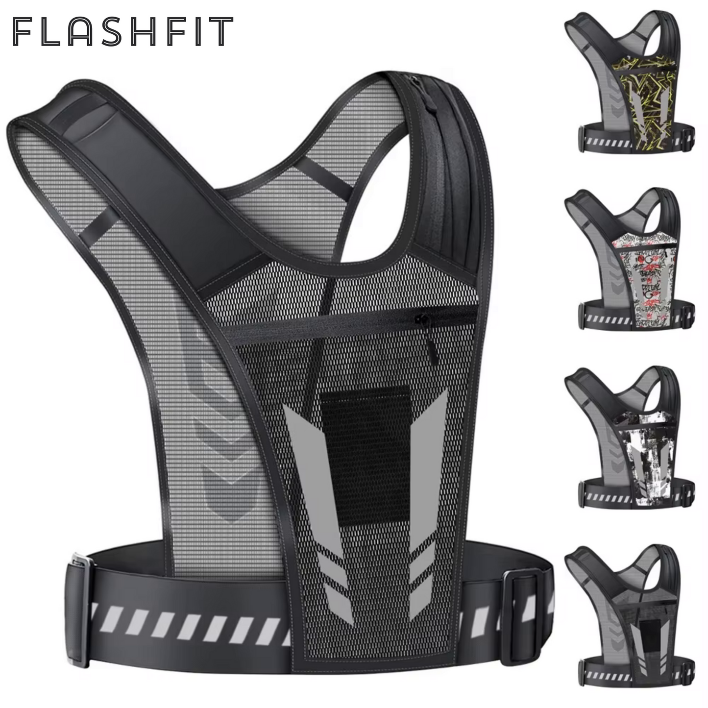 FlashFit - Safety-Reflective Running Vest