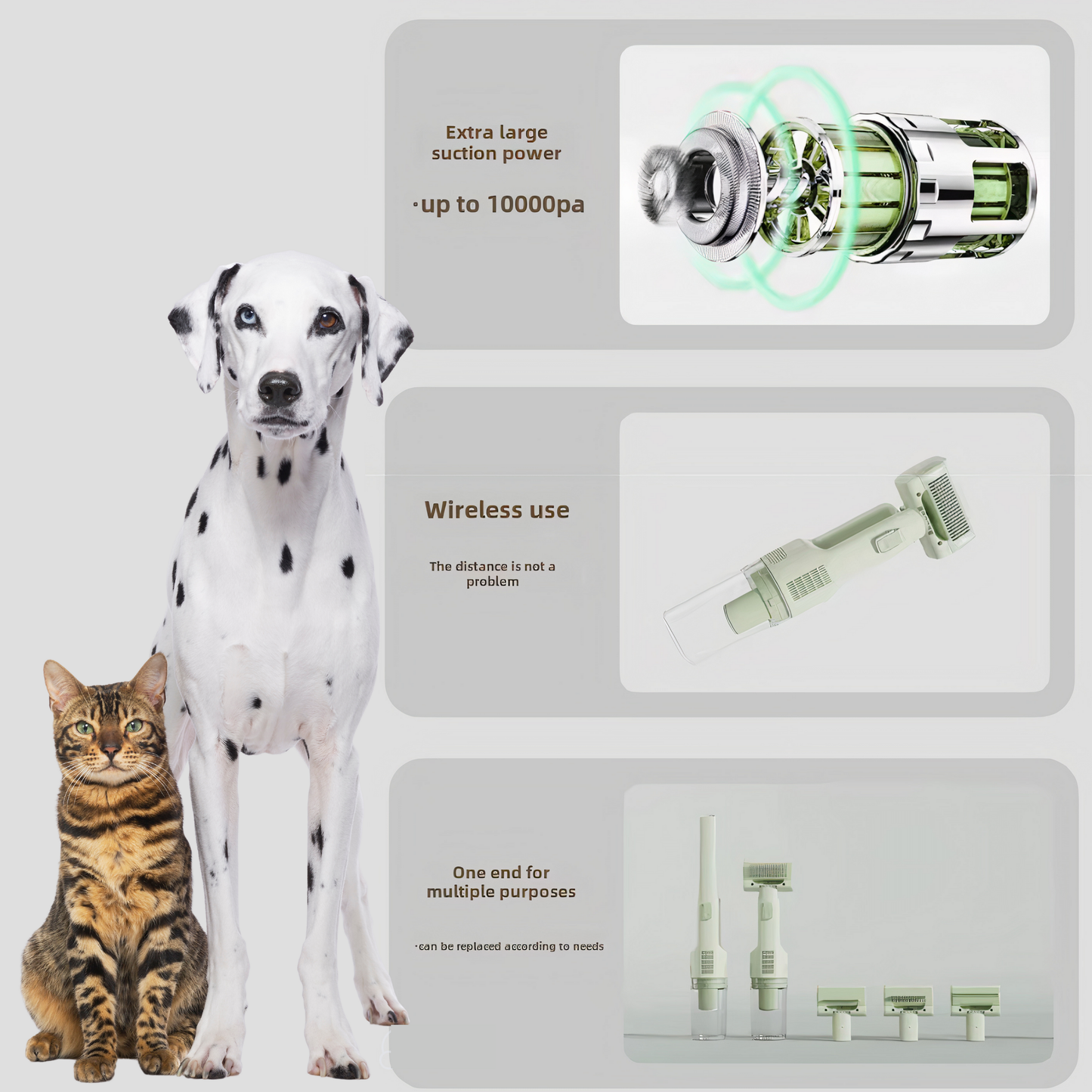 FurJet - Pet Hair Vacuum Kit