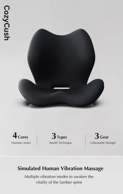 CozyCush - Heat Massage Support Seat